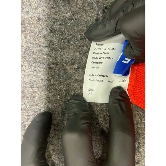 Ader Error Wool Orange Pullover Sweater 2 (medium) - Picture 5 of 5